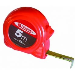 QUINTUPLE METRE BOITIER FLUO ROUGE 19MM (BLISTER) SOFOP TALIAPLAST - 490261