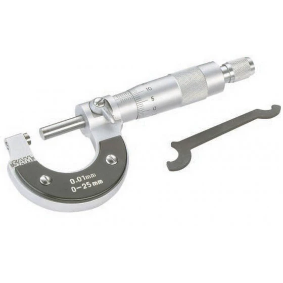 MICROMETRE 1/100E 0 A 25 MM SAM OUTILLAGE - 710M25 1 MICROMETRE 1/100E 0 A 25 MM SAM OUTILLAGE - 710M25