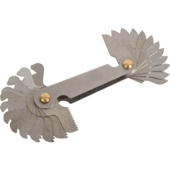 JAUGE DE FILETAGE PAS ISO SAM OUTILLAGE - 772ISO 1 JAUGE DE FILETAGE PAS ISO SAM OUTILLAGE - 772ISO