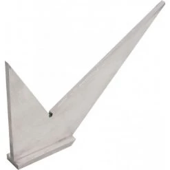 EQUERRE DOUBLE ONGLET A CHAPEAU 200 MM SAM OUTILLAGE - E6200