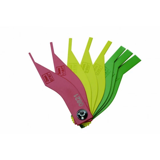 JAUGE CONTRÔLE ÉPAISSEUR DE PLAQUETTES DE FREIN SAM OUTILLAGE - FDJ8 1 JAUGE CONTRÔLE ÉPAISSEUR DE PLAQUETTES DE FREIN SAM OUTILLAGE - FDJ8