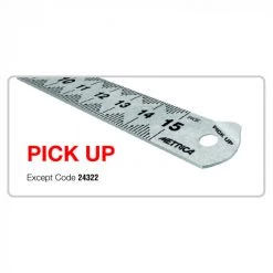 REGLE FLEX CHROM.PICK UP 200X15MM METRICA - 24301 -NIveau et Mesure Soldes M03724301 03