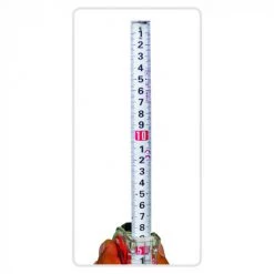 METRE RUBAN TRANSP.DOUBLE GRAD.BLEU METRICA - 38774 -NIveau et Mesure Soldes M03738774 03