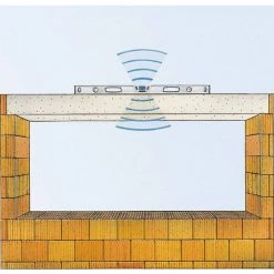 Niveau Rectangulaire 250mm 2 bulles électronique LASERLINER - 70820