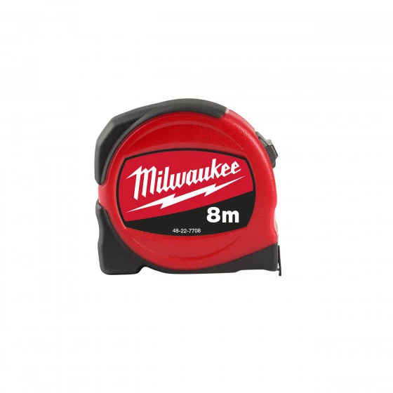 MESURE À RUBAN MILWAUKEE SLIM 8M 25MM - 48227708 1 MESURE À RUBAN MILWAUKEE SLIM 8M 25MM - 48227708