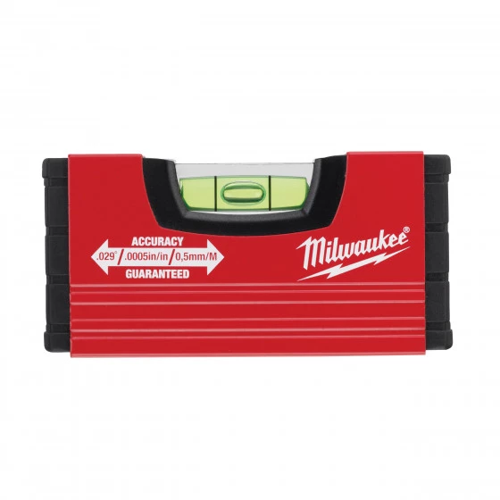 NIVEAU TUBULAIRE MINIBOX 10 CM MILWAUKEE - 4932459100 1 NIVEAU TUBULAIRE MINIBOX 10 CM MILWAUKEE - 4932459100