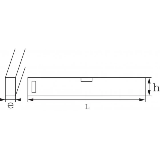 NIVEAU SEMELLE 80CM MAGNETIQUE SAM OUTILLAGE - 16680MN 2 NIVEAU SEMELLE 80CM MAGNETIQUE SAM OUTILLAGE - 16680MN – Image 2