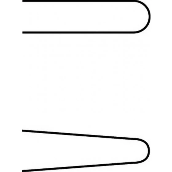 MONTURE DE 18 JAUGES D'EPAISSEUR LONGUE BOUT ARRONDI 0,05-1MM SAM OUTILLAGE - 770L 2 MONTURE DE 18 JAUGES D'EPAISSEUR LONGUE BOUT ARRONDI 0,05-1MM SAM OUTILLAGE - 770L – Image 2