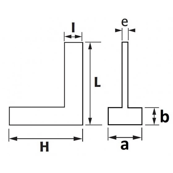 EQUERRE A CHAPEAU 90° 150X100 MM SAM OUTILLAGE - E4150 2 EQUERRE A CHAPEAU 90° 150X100 MM SAM OUTILLAGE - E4150 – Image 2